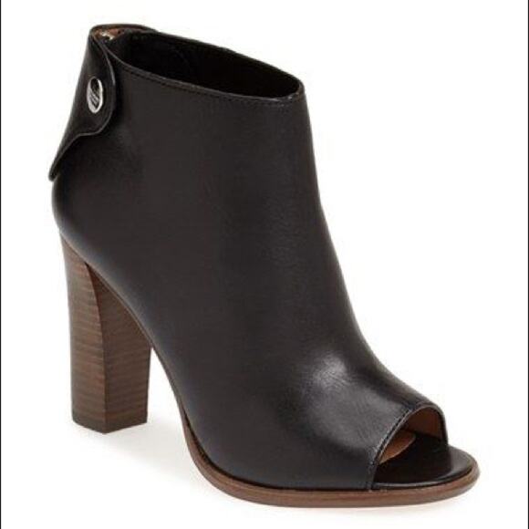 Coach Women's Labelle Booties Black Size 7 - Picture 1 of 12